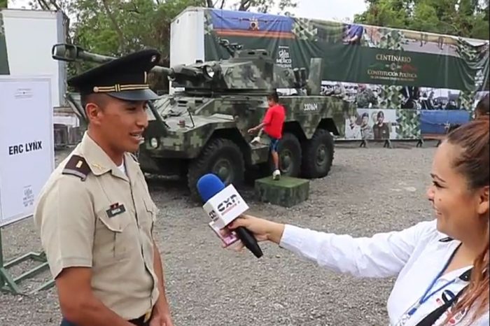 #VÍDEO Vehículos Blindados en la Exposición "Fuerzas Armadas... Pasión por Servir a México"