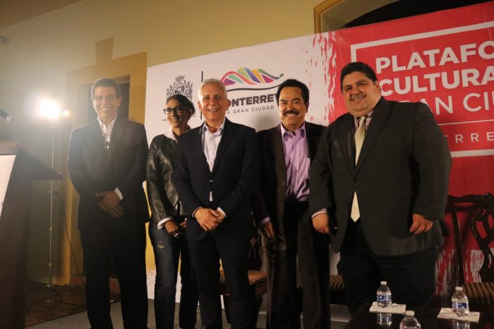 Presentan Plataforma Cultural Monterrey 2018