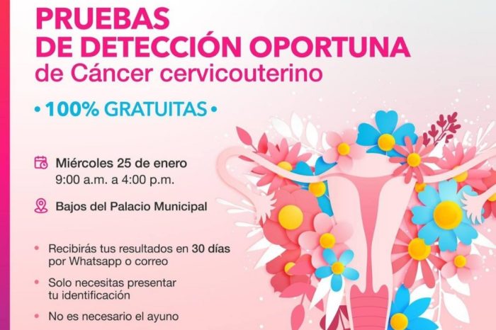 Promueve Monterrey detección oportuna del cáncer cervicouterino