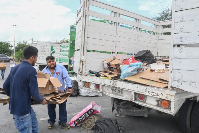 RECOLECTA APODACA 10,325 TONELADAS DE ARTÍCULOS EN RECICLANDO CONTIGO