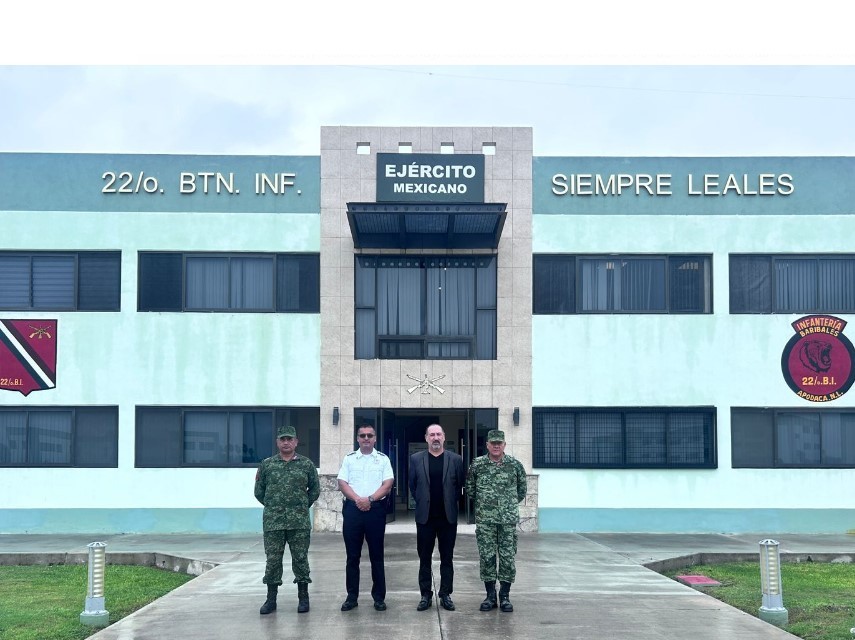 Coordina San Pedro esfuerzos con el Ejército para la seguridad y la paz