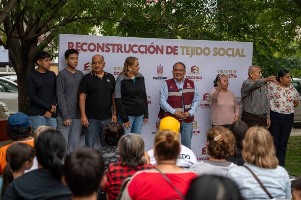 FORTALECE ESCOBEDO TEJIDO SOCIAL  CON PULMONES COMUNITARIOS