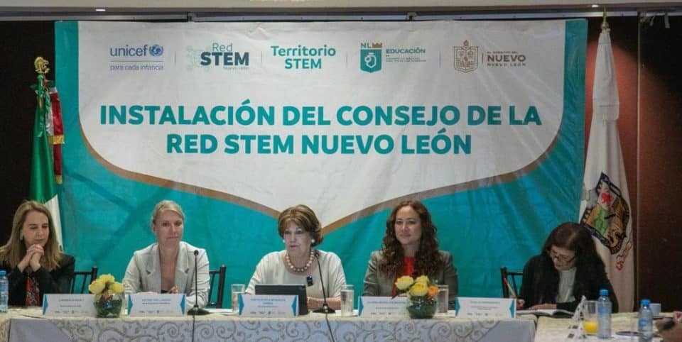 LA SECRETARÍA DE EDUCACIÓN Y UNICEF MÉXICO INSTALAN CONSEJO DE LA RED STEM NUEVO LEÓN